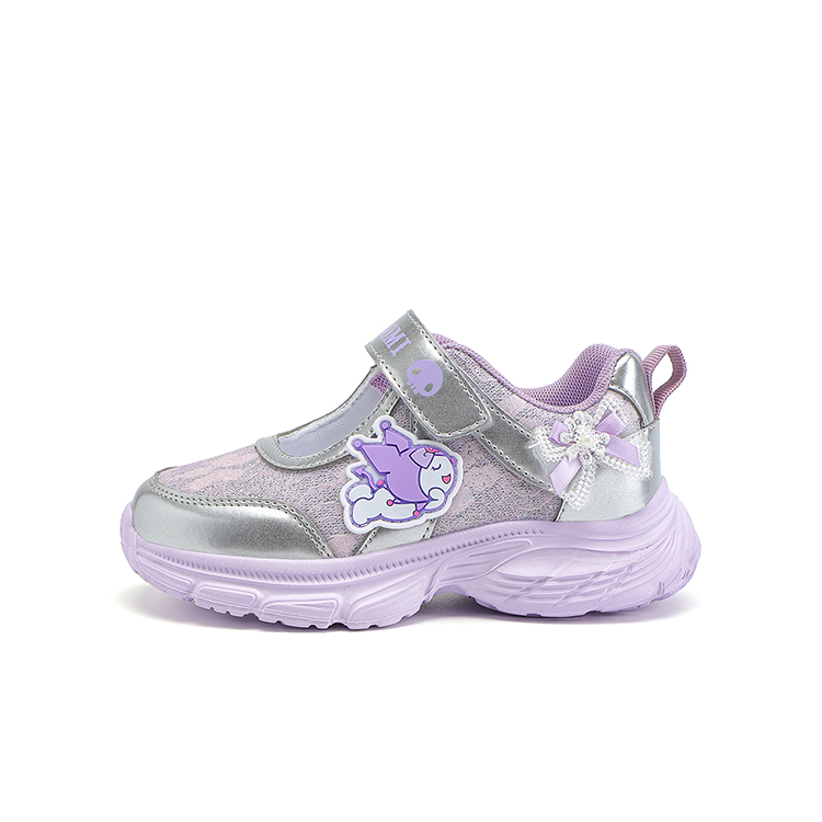 Сандалии детские Kulomi с дышащей легкой амортизацией и низким верхом Sanrio, серебряный/фиолетовый
Сандалии детские Kulomi с дышащей легкой амортизацией и низким верхом Sanrio, серебряный/фиолетовый