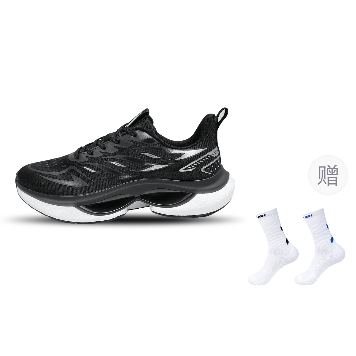 Низкие повседневные кроссовки для бега мужские Jade White SAIQI, черный+Sports Socks 2 Pack
Низкие повседневные кроссовки для бега мужские Jade White SAIQI, черный+Sports Socks 2 Pack