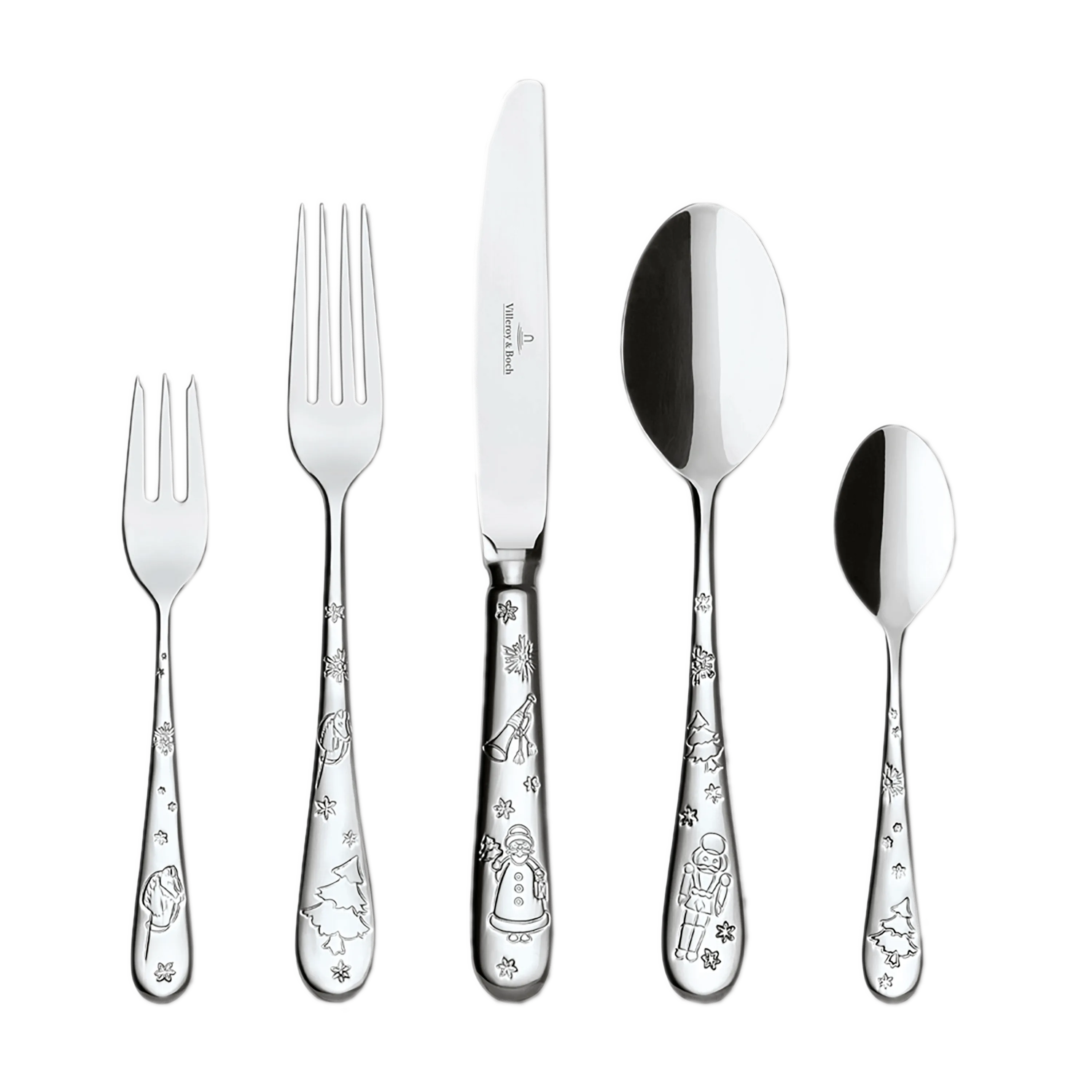 Набор столовых приборов Toy's Delight, 30 предметов Villeroy & Boch, серебряный/платиновый
Набор столовых приборов Toy's Delight, 30 предметов Villeroy & Boch, серебряный/платиновый