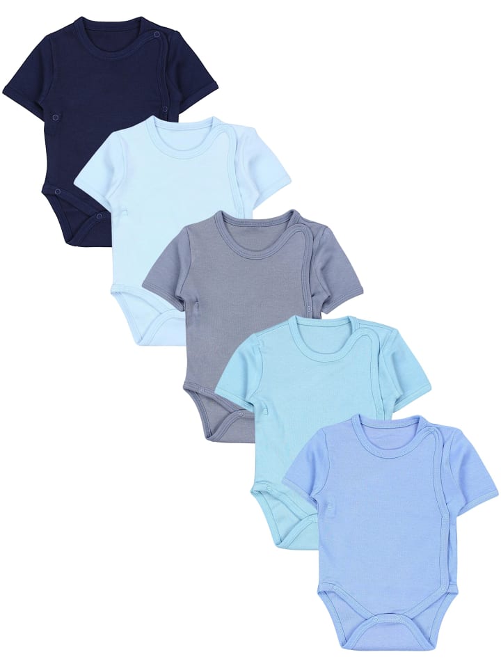 TupTam Комплект из 5 боди с короткими рукавами для мальчиков, синий
TupTam Комплект из 5 боди с короткими рукавами для мальчиков, синий