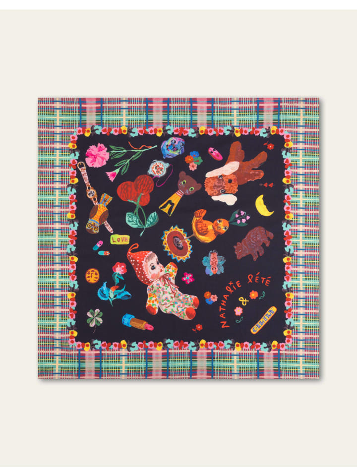 Бандана-шарф синего цвета Oilily
Бандана-шарф синего цвета Oilily