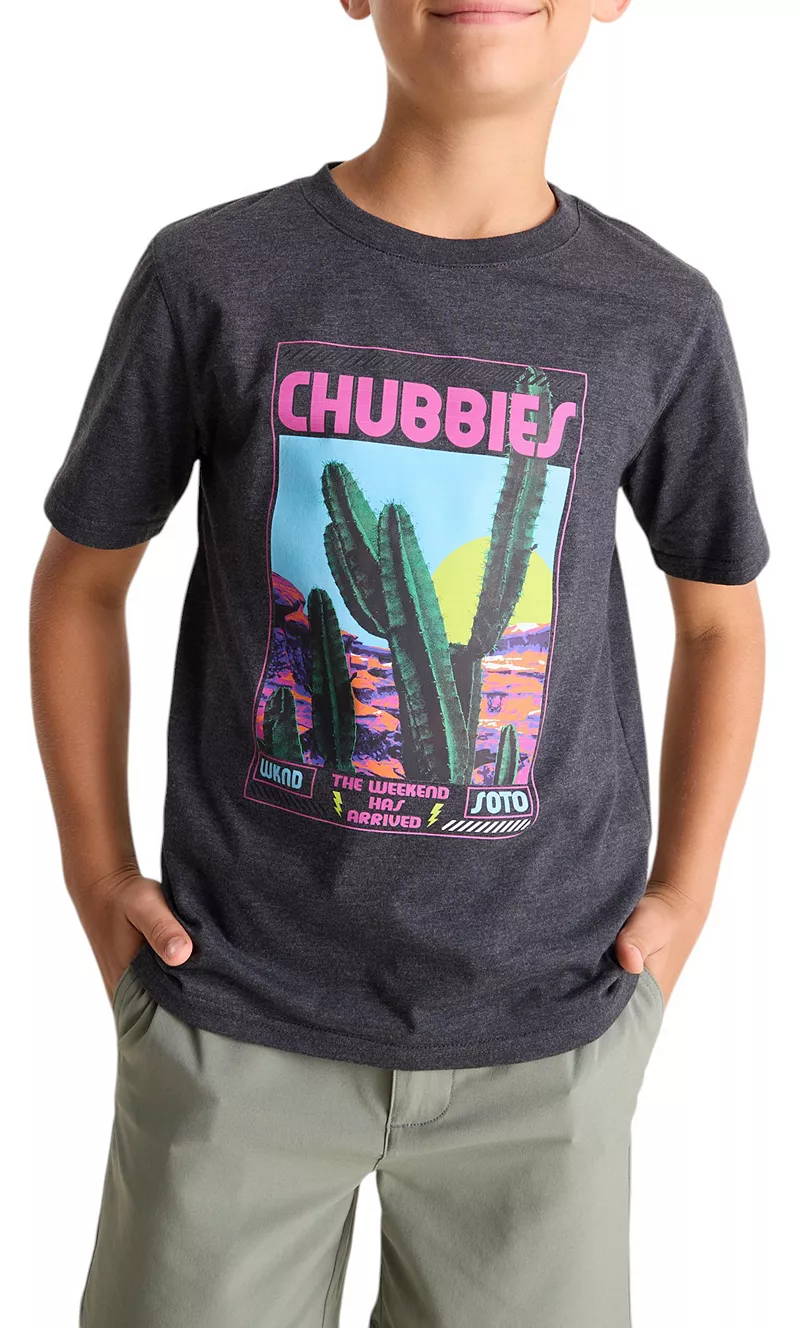 Классическая футболка с рисунком для мальчиков chubbies, цвет Black Heather
Классическая футболка с рисунком для мальчиков chubbies, цвет Black Heather