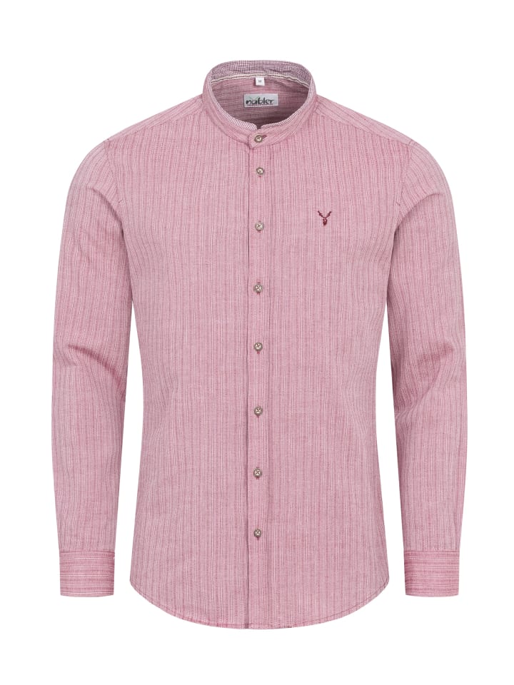 Традиционная рубашка Патрика красного цвета Nübler
Традиционная рубашка Патрика красного цвета Nübler