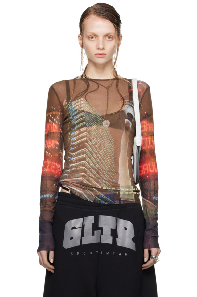 Футболка с длинным рукавом Shayne Oliver Edition Jean Paul Gaultier, мультиколор
Футболка с длинным рукавом Shayne Oliver Edition Jean Paul Gaultier, мультиколор