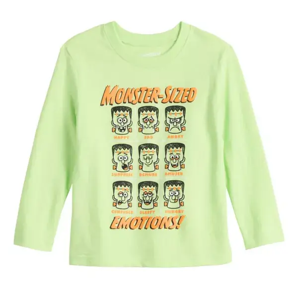 Футболка с длинными рукавами и праздничным принтом для мальчиков и малышей Jumping Beans, цвет green monster sized
Футболка с длинными рукавами и праздничным принтом для мальчиков и малышей Jumping Beans, цвет green monster sized