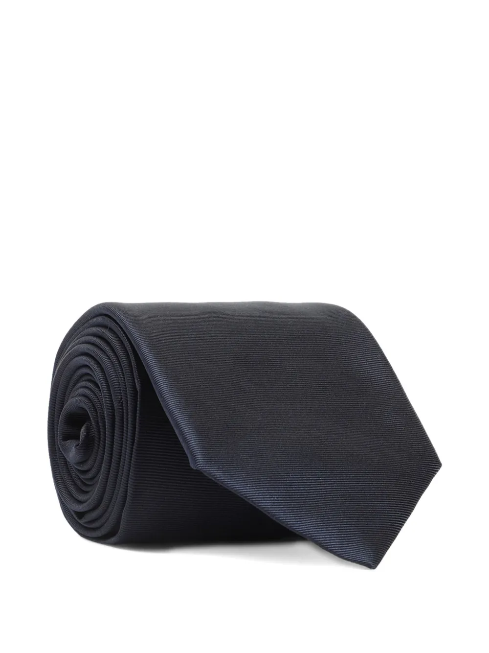 Шелковый галстук в полоску Canali, черный
Шелковый галстук в полоску Canali, черный