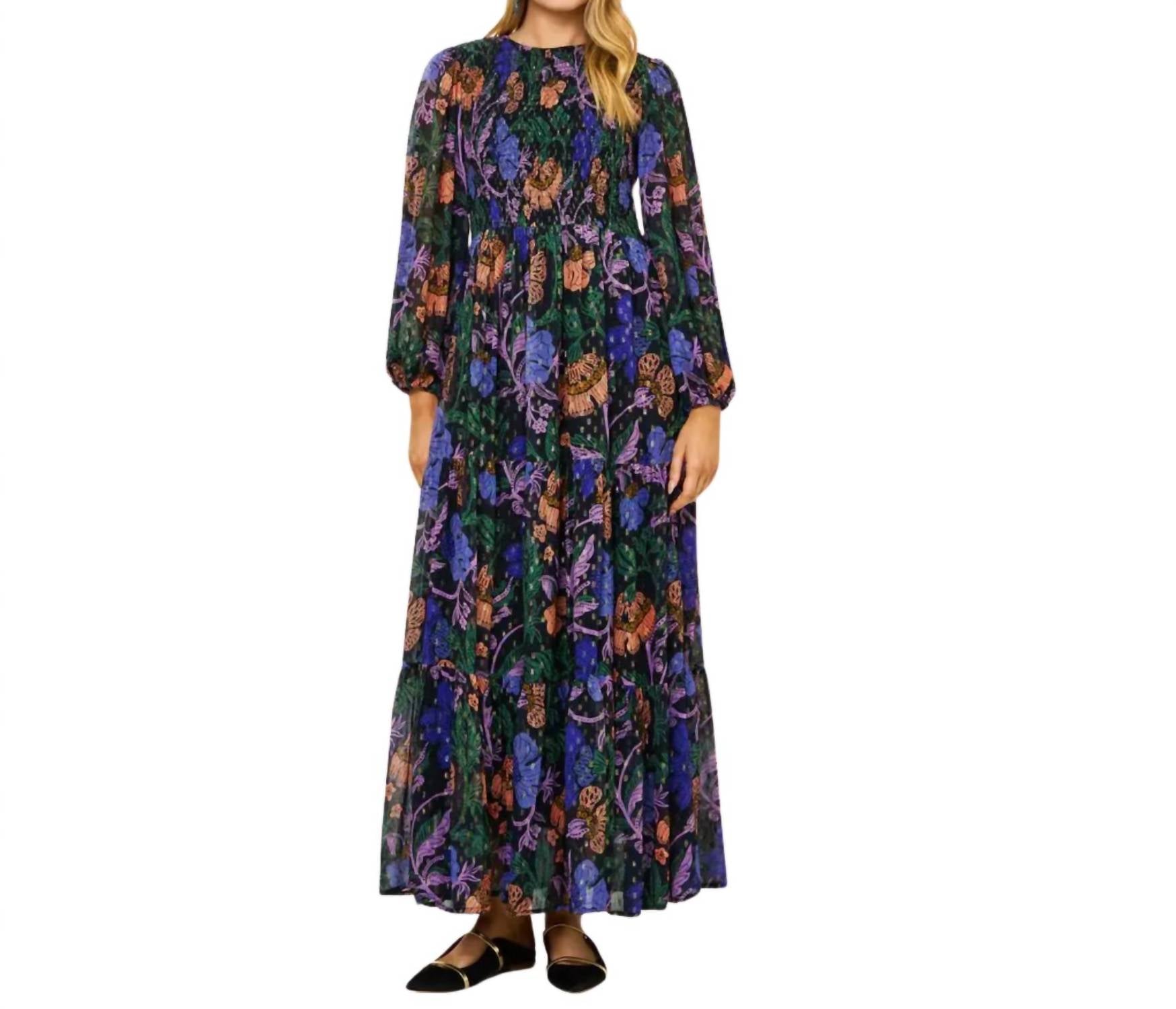 Смокшированное макси-платье Turin Peri Oliphant, Turin Peri
Смокшированное макси-платье Turin Peri Oliphant, Turin Peri