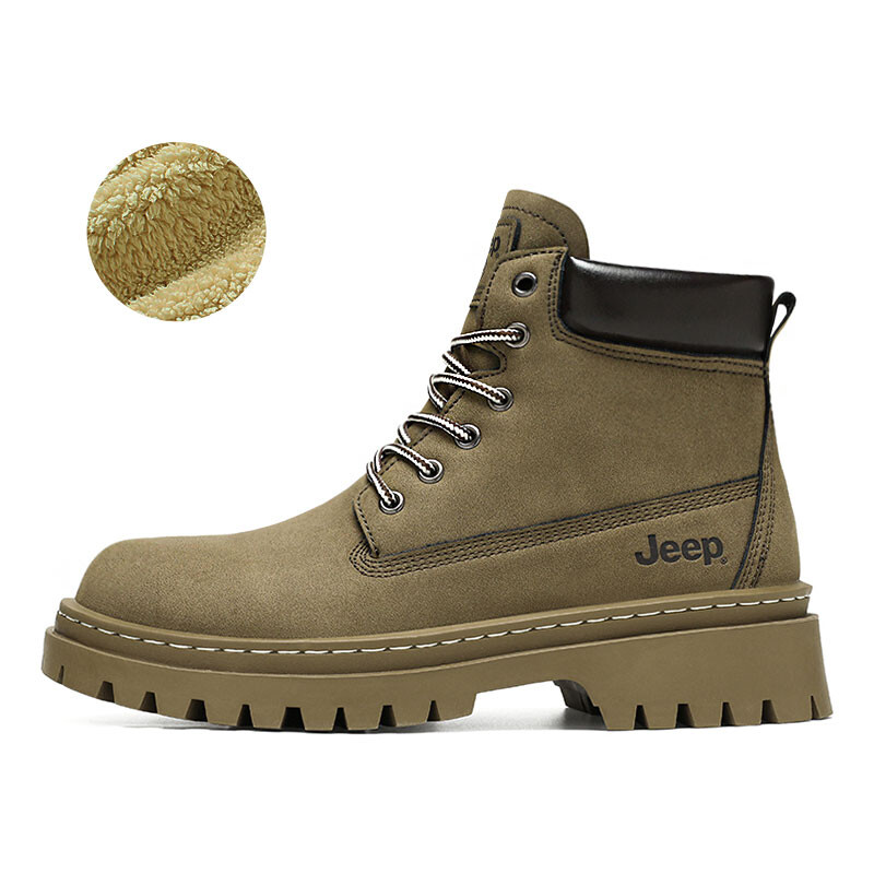 Зимние ботинки мужские хаки Jeep
Зимние ботинки мужские хаки Jeep