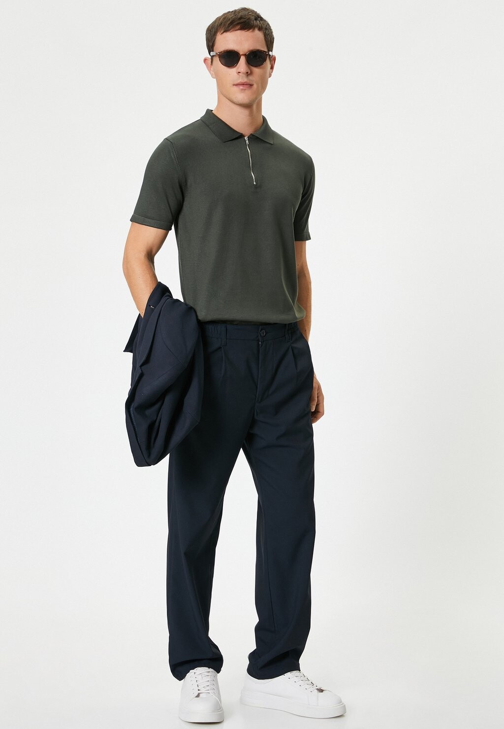 Рубашка поло Koton, зеленый
Рубашка поло Koton, зеленый