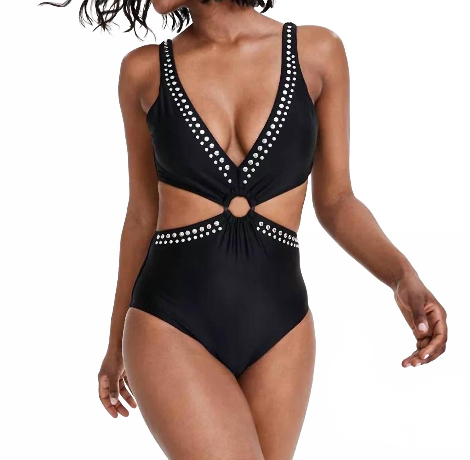 Купальник Tell Me About It Stud сплошной черный Bar III
Купальник Tell Me About It Stud сплошной черный Bar III