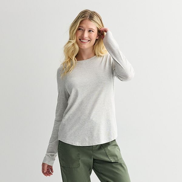Повседневная футболка с длинным рукавом Petite Sonoma Goods For Life, Light Grey Heather, Серый, Повседневная футболка с длинным рукавом Petite Sonoma Goods For Life, Light Grey Heather
Повседневная футболка с длинным рукавом Petite Sonoma Goods For Life, Light Grey Heather, Серый, Повседневная футболка с длинным рукавом Petite Sonoma Goods For Life, Light Grey Heather