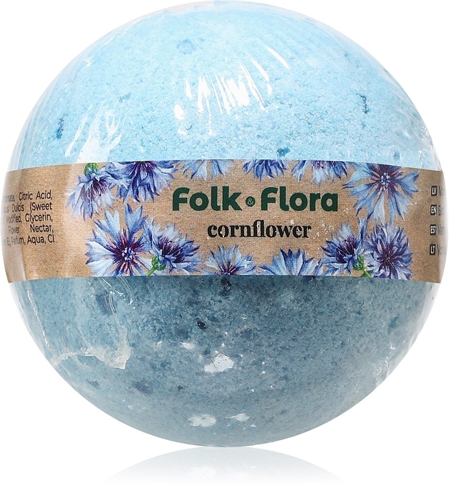 Пена для ванны с васильком Folk & Flora, 130 гр
Пена для ванны с васильком Folk & Flora, 130 гр