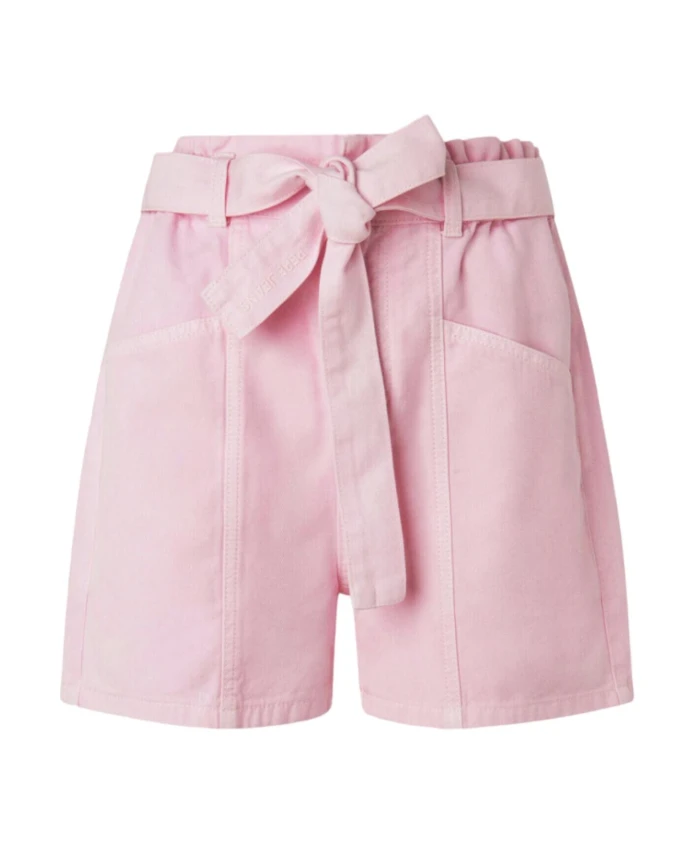 Повседневные шорты с высокой талией Pepe Jeans, розовый
Повседневные шорты с высокой талией Pepe Jeans, розовый