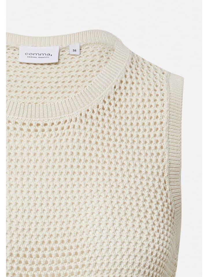 Жилет-свитер comma CI, кремовый
Жилет-свитер comma CI, кремовый