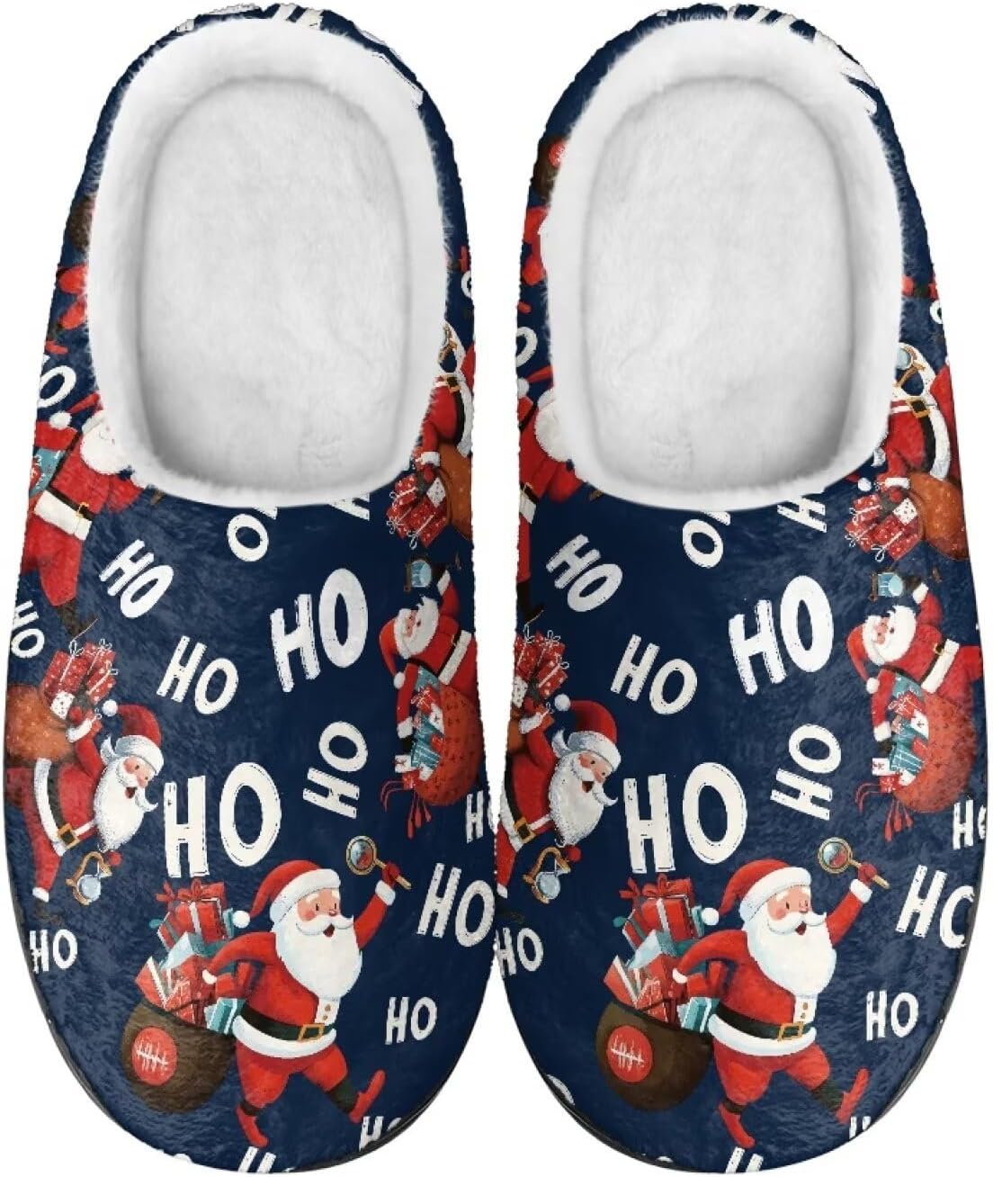 Мужские и женские плюшевые тапочки, фланелевые теплые мягкие уютные тапочки, домашняя обувь для спальни/улицы, размеры 3-15 Zcfygdx, Creative Santa Claus Pattern Print
Мужские и женские плюшевые тапочки, фланелевые теплые мягкие уютные тапочки, домашняя обувь для спальни/улицы, размеры 3-15 Zcfygdx, Creative Santa Claus Pattern Print
