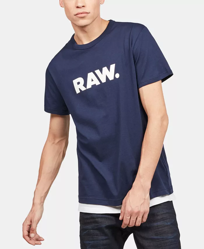 Мужская футболка Holorn RAW с графическим логотипом G-Star Raw, синий
Мужская футболка Holorn RAW с графическим логотипом G-Star Raw, синий