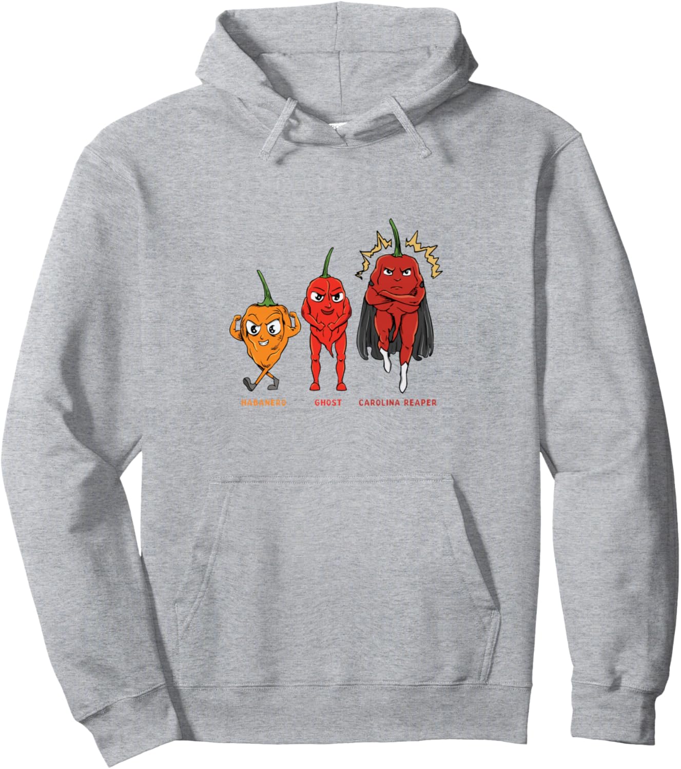 Худи с дизайном «Хабанеро Чили Призрак Чили Каролина Рипер» Scoville Scale Chili Design, серый
Худи с дизайном «Хабанеро Чили Призрак Чили Каролина Рипер» Scoville Scale Chili Design, серый