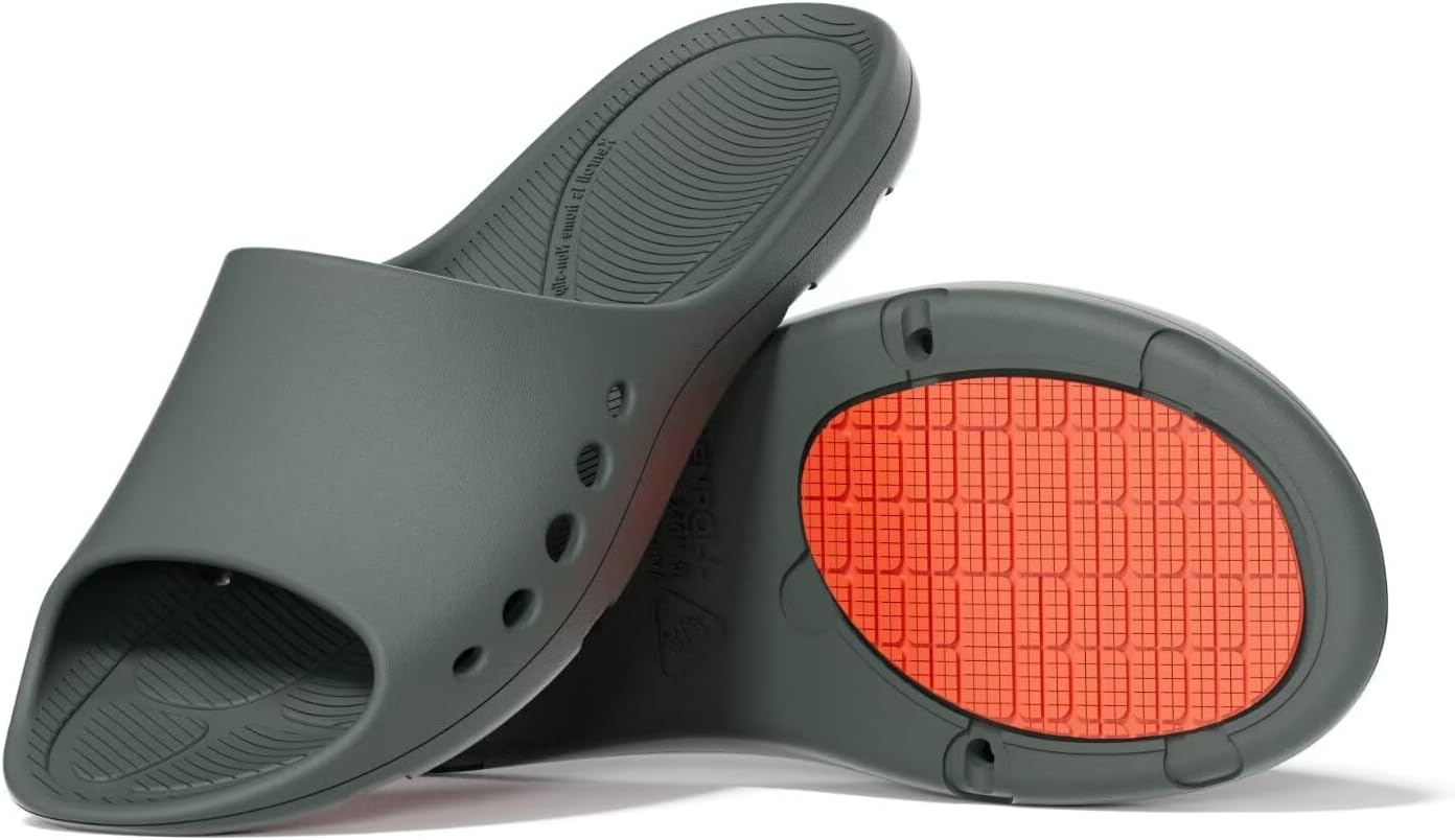 KENROLL Нескользящие шлепанцы для душа, легкие домашние сандалии для ванной комнаты для женщин и мужчин, зеленый
KENROLL Нескользящие шлепанцы для душа, легкие домашние сандалии для ванной комнаты для женщин и мужчин, зеленый