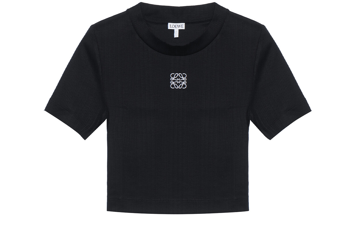 Топ женский Loewe укороченный, черный
Топ женский Loewe укороченный, черный