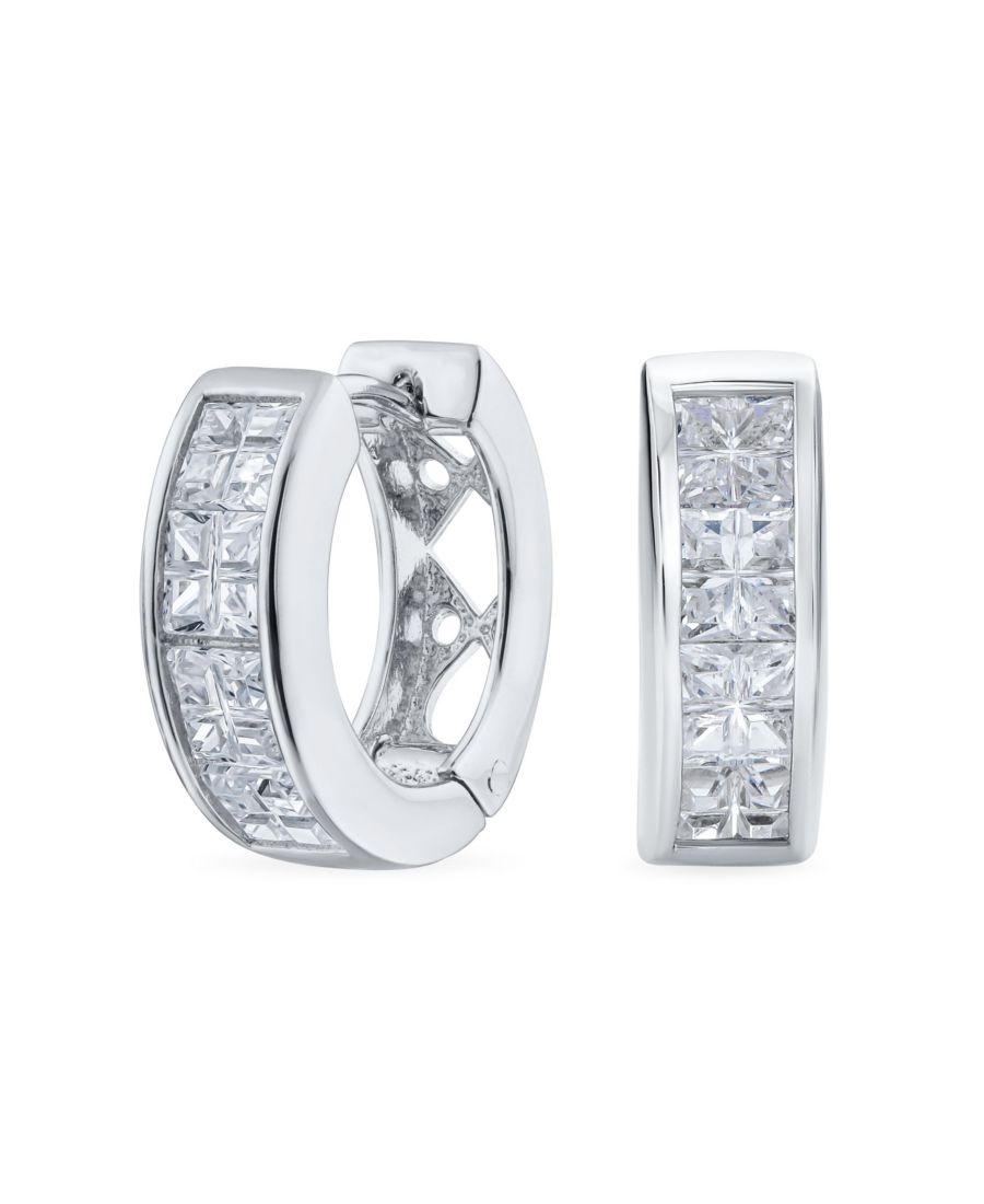 Серьги-кольца с невидимой огранкой и фианитами, черные с белыми вставками, в стиле K-pop, серебристые Bling Jewelry, Silver
Серьги-кольца с невидимой огранкой и фианитами, черные с белыми вставками, в стиле K-pop, серебристые Bling Jewelry, Silver