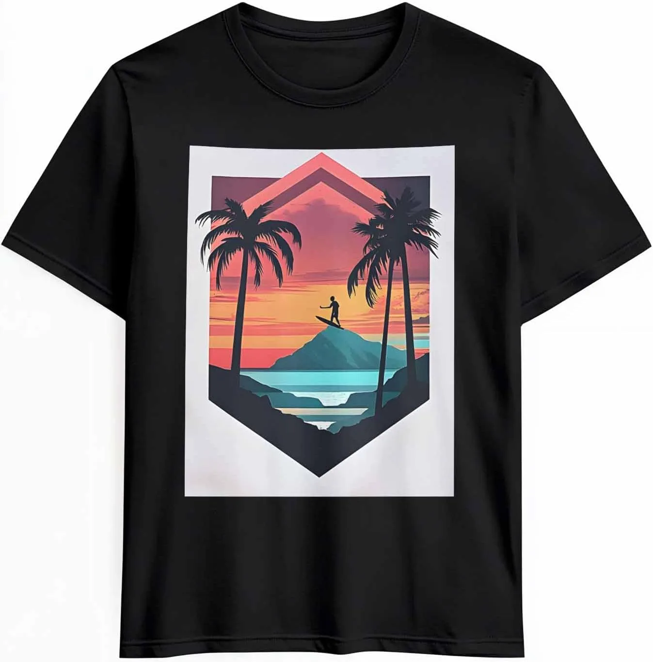 Мужская футболка с принтом пальм CosyBright
Мужская футболка с принтом пальм CosyBright