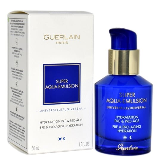 Увлажняющая эмульсия для лица, 50 мл Guerlain, Super Aqua Universal 
Увлажняющая эмульсия для лица, 50 мл Guerlain, Super Aqua Universal