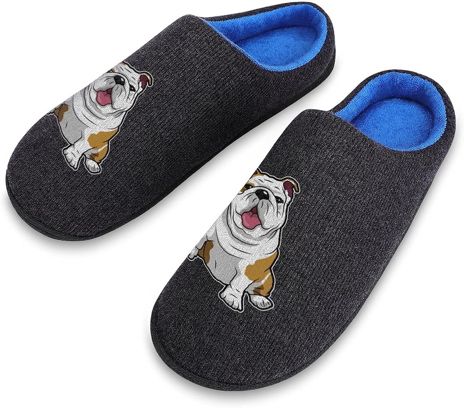 Мужские вязаные хлопковые тапочки с изображением английского бульдога, мягкие, комфортные, теплые, для дома Weedkeycat, темно-серый
Мужские вязаные хлопковые тапочки с изображением английского бульдога, мягкие, комфортные, теплые, для дома Weedkeycat, темно-серый
