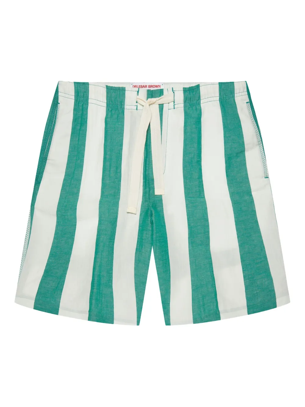 Плавки-шорты в полоску Orlebar Brown, зеленый
Плавки-шорты в полоску Orlebar Brown, зеленый