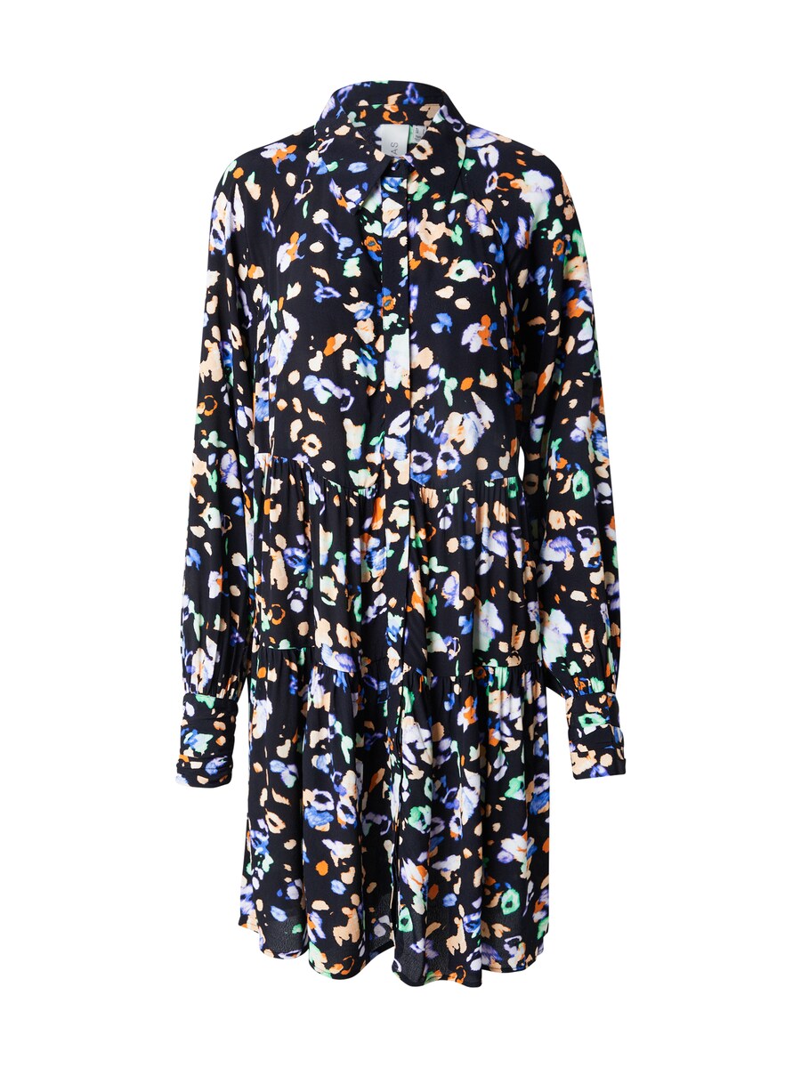 Платье-рубашка YAS YASLERA, черный 
Платье-рубашка YAS YASLERA, черный