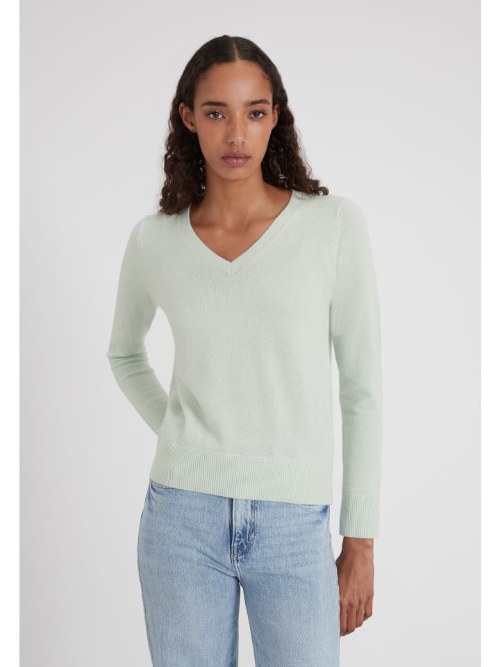 Кашемировый свитер с V-образным вырезом в цвете туманно-зеленый Style Republic
Кашемировый свитер с V-образным вырезом в цвете туманно-зеленый Style Republic