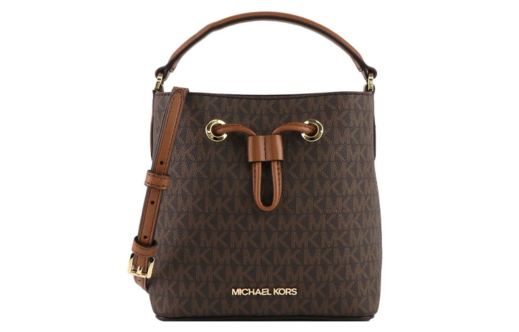 MICHAEL KORS Сумка-ведро из холста с кожаными деталями
MICHAEL KORS Сумка-ведро из холста с кожаными деталями