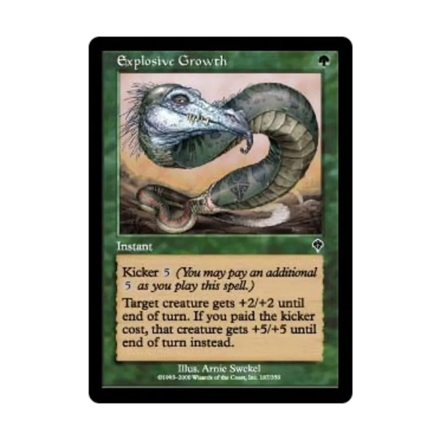 CCG Взрывной рост (С), MTG - Invasion
CCG Взрывной рост (С), MTG - Invasion