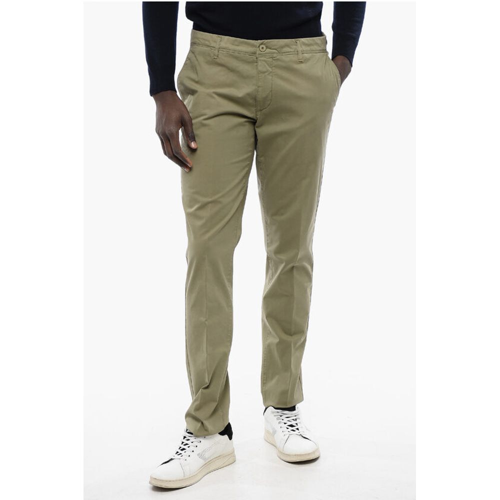 CC COLLECTION Брюки-чиносы из эластичного хлопка со шлевками для ремня Corneliani, Green
CC COLLECTION Брюки-чиносы из эластичного хлопка со шлевками для ремня Corneliani, Green