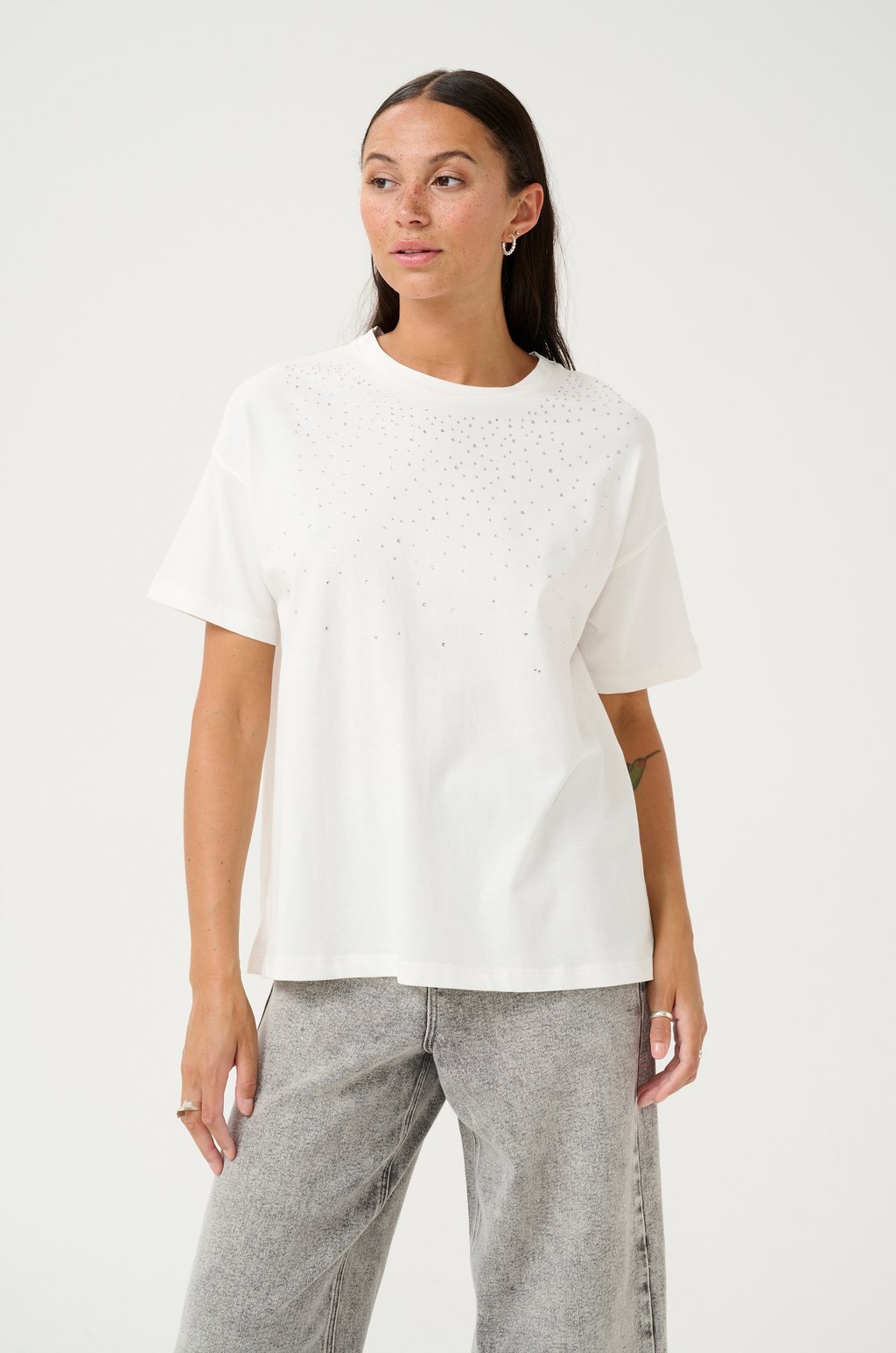 Футболка с принтом KABERISA Kaffe, кремовый
Футболка с принтом KABERISA Kaffe, кремовый