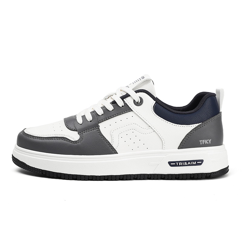 Нескользящие водонепроницаемые низкие кроссовки для скейтбординга для мужчин TFKY, White Gray
Нескользящие водонепроницаемые низкие кроссовки для скейтбординга для мужчин TFKY, White Gray