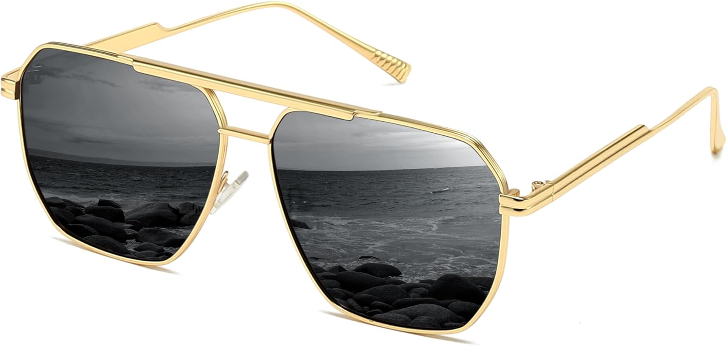 Солнцезащитные очки, надеваемые поверх обычных очков, для женщин, модные квадратные поляризованные солнцезащитные очки большого размера с защитой от УФ-излучения UV400 Thryvox, Gold
Солнцезащитные очки, надеваемые поверх обычных очков, для женщин, модные квадратные поляризованные солнцезащитные очки большого размера с защитой от УФ-излучения UV400 Thryvox, Gold