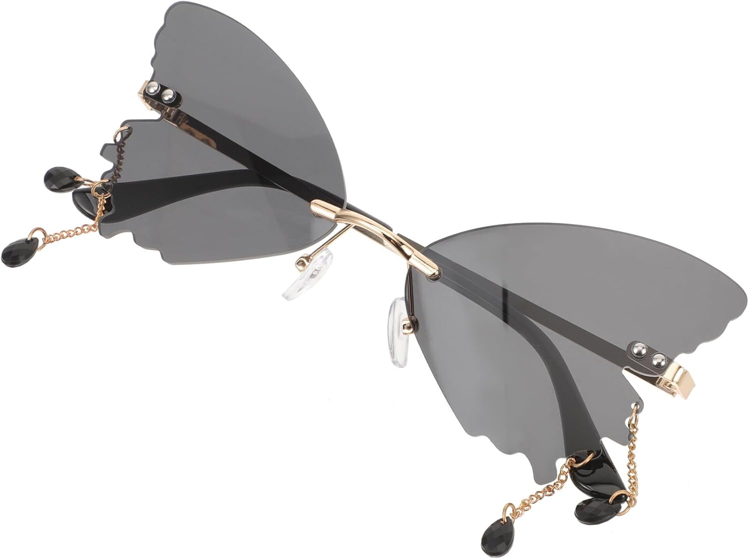 Солнцезащитные очки TOYANDONA без оправы с рисунком бабочки для женщин. Материал: без оправы. Дизайн: идеально подходят для вечеринок, шопинга, активного отдыха на природе. Стильные очки для подростков
Солнцезащитные очки TOYANDONA без оправы с рисунком бабочки для женщин. Материал: без оправы. Дизайн: идеально подходят для вечеринок, шопинга, активного отдыха на природе. Стильные очки для подростков