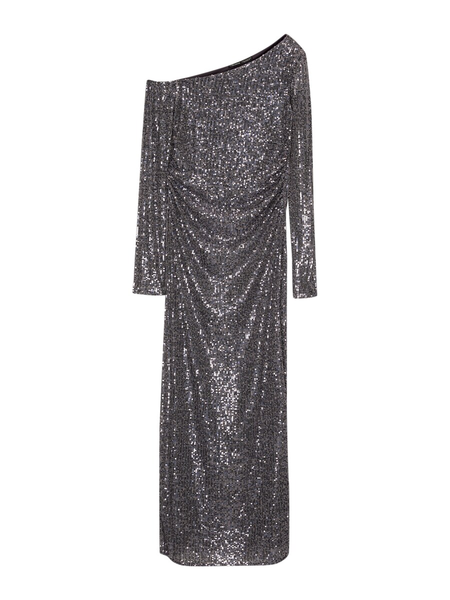Вечернее платье Pull&Bear, серый