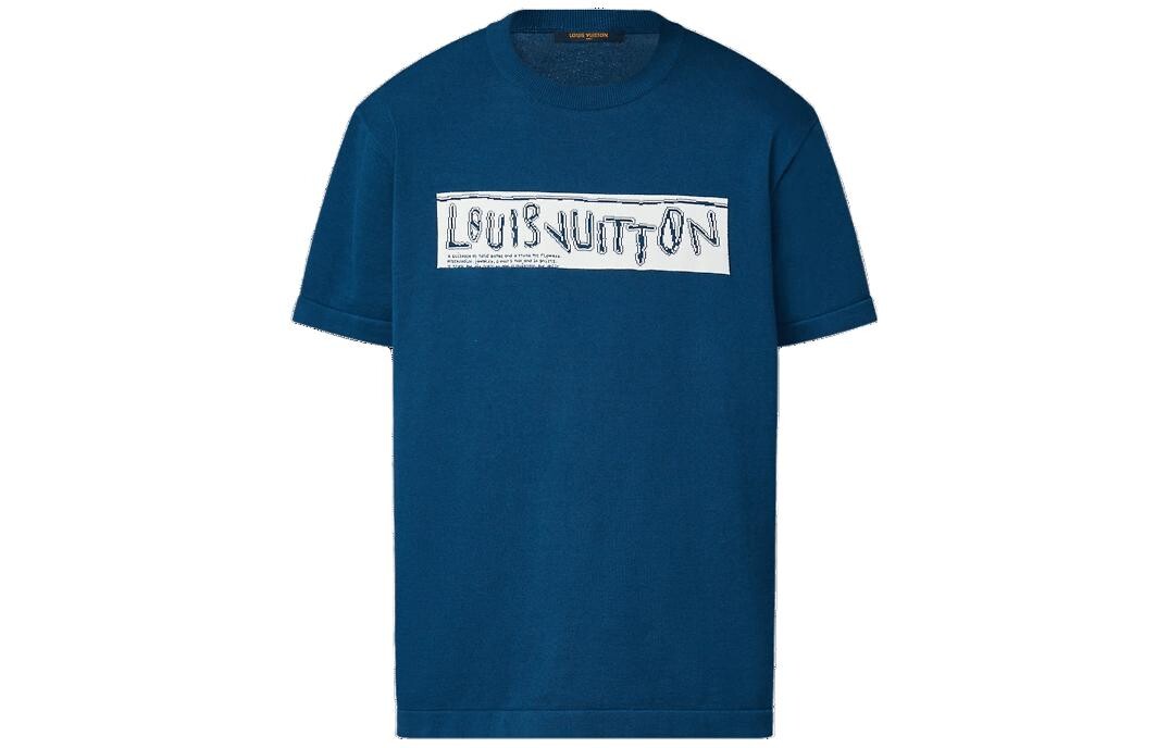 Футболка мужская Louis Vuitton с логотипом, синий / белый
Футболка мужская Louis Vuitton с логотипом, синий / белый