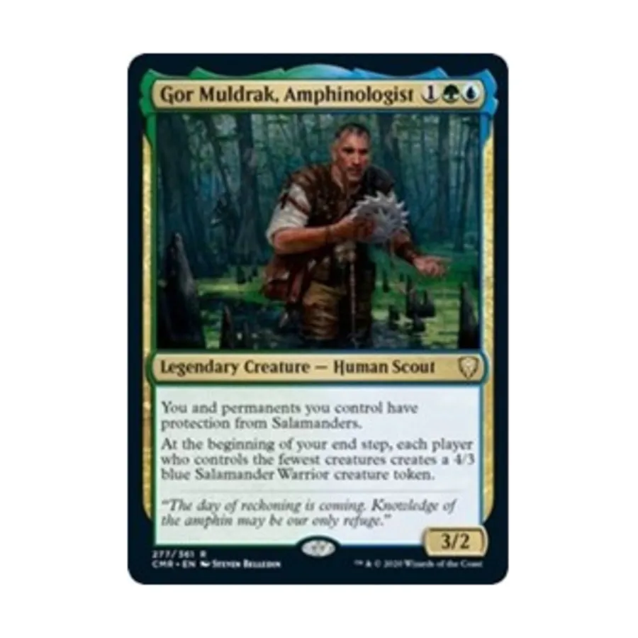 CCG Гор Малдрак, амфинолог (справа), MTG - Commander Legends 
CCG Гор Малдрак, амфинолог (справа), MTG - Commander Legends