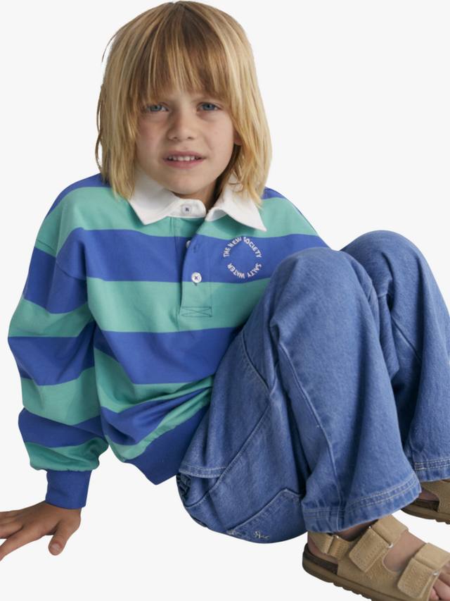 Детская хлопковая пике-поло Ares с круглым вырезом The New Society
Детская хлопковая пике-поло Ares с круглым вырезом The New Society