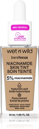 Легкая увлажняющая основа Wet n Wild Bare Focus Niacinamide Skin Tint, Amber Beige (Warm) 32 ml
Легкая увлажняющая основа Wet n Wild Bare Focus Niacinamide Skin Tint, Amber Beige (Warm) 32 ml