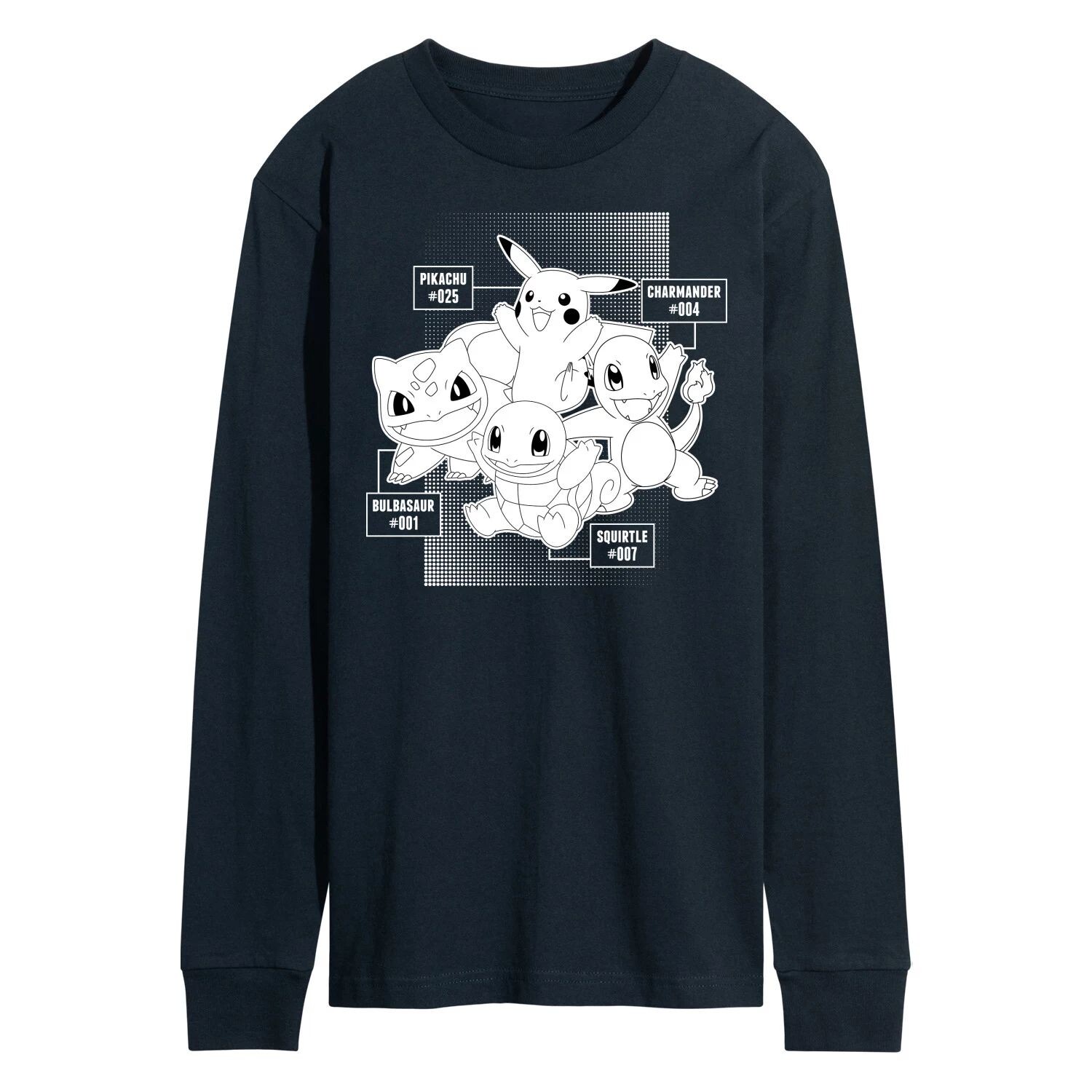 Мужская футболка с длинными рукавами и рисунком покемонов Pokemon
Мужская футболка с длинными рукавами и рисунком покемонов Pokemon