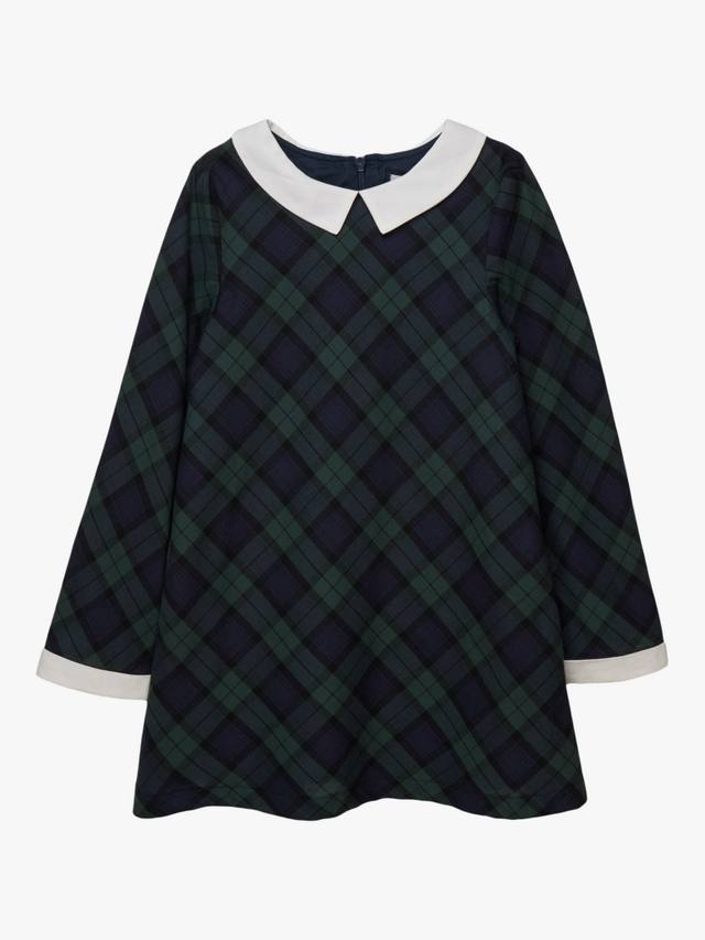 Детское платье Kirsty с длинными рукавами из чистого хлопка в клетку Trotters, Navy/Green
Детское платье Kirsty с длинными рукавами из чистого хлопка в клетку Trotters, Navy/Green