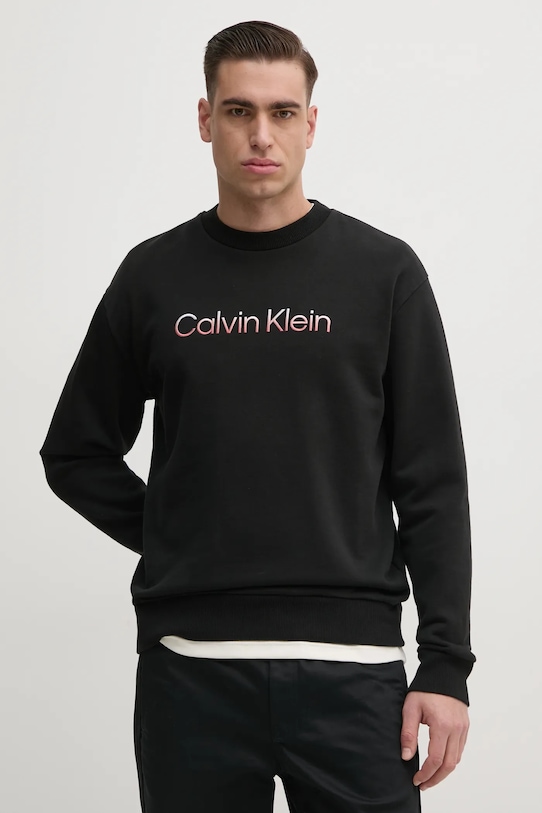 Хлопковая толстовка Calvin Klein, черный
Хлопковая толстовка Calvin Klein, черный