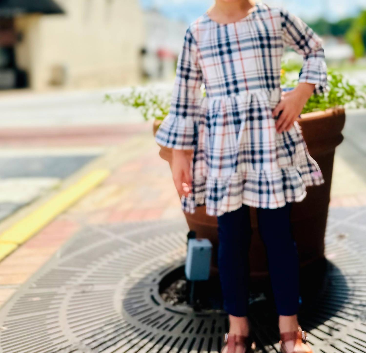 Верхняя туника с высокой и низкой оборкой в клетку Homegrown Harvest RuffleButts, цвет homegrown harvest plaid
Верхняя туника с высокой и низкой оборкой в клетку Homegrown Harvest RuffleButts, цвет homegrown harvest plaid