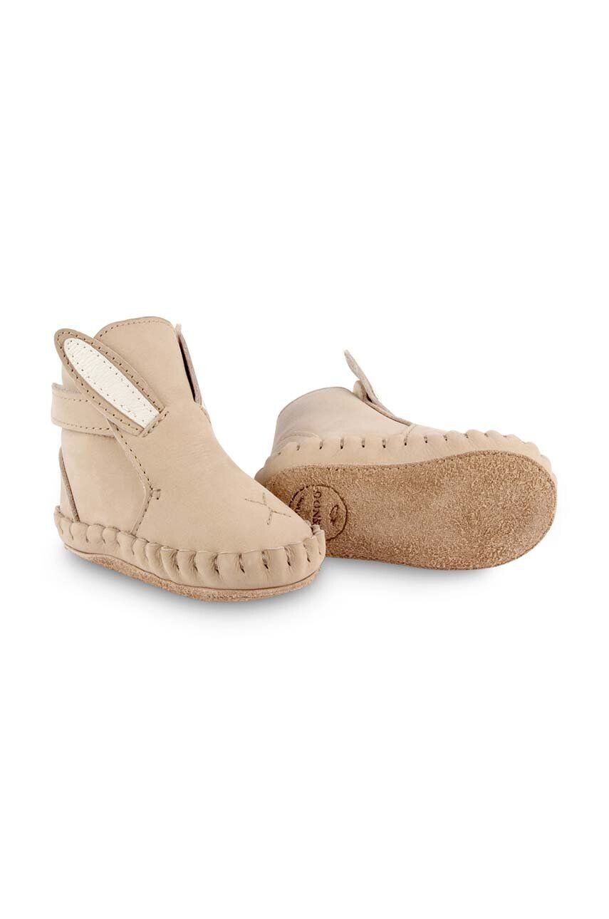 Детские кожаные туфли Donsje Kapi Classic Booties Bunny, бежевый
Детские кожаные туфли Donsje Kapi Classic Booties Bunny, бежевый