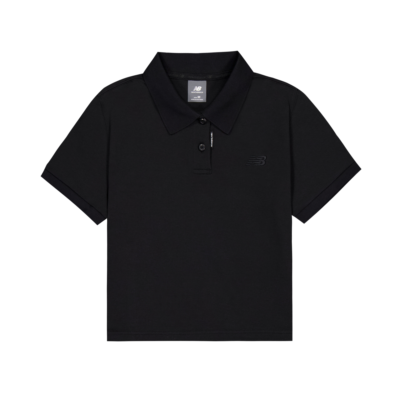 New Balance Женская черная поло
New Balance Женская черная поло