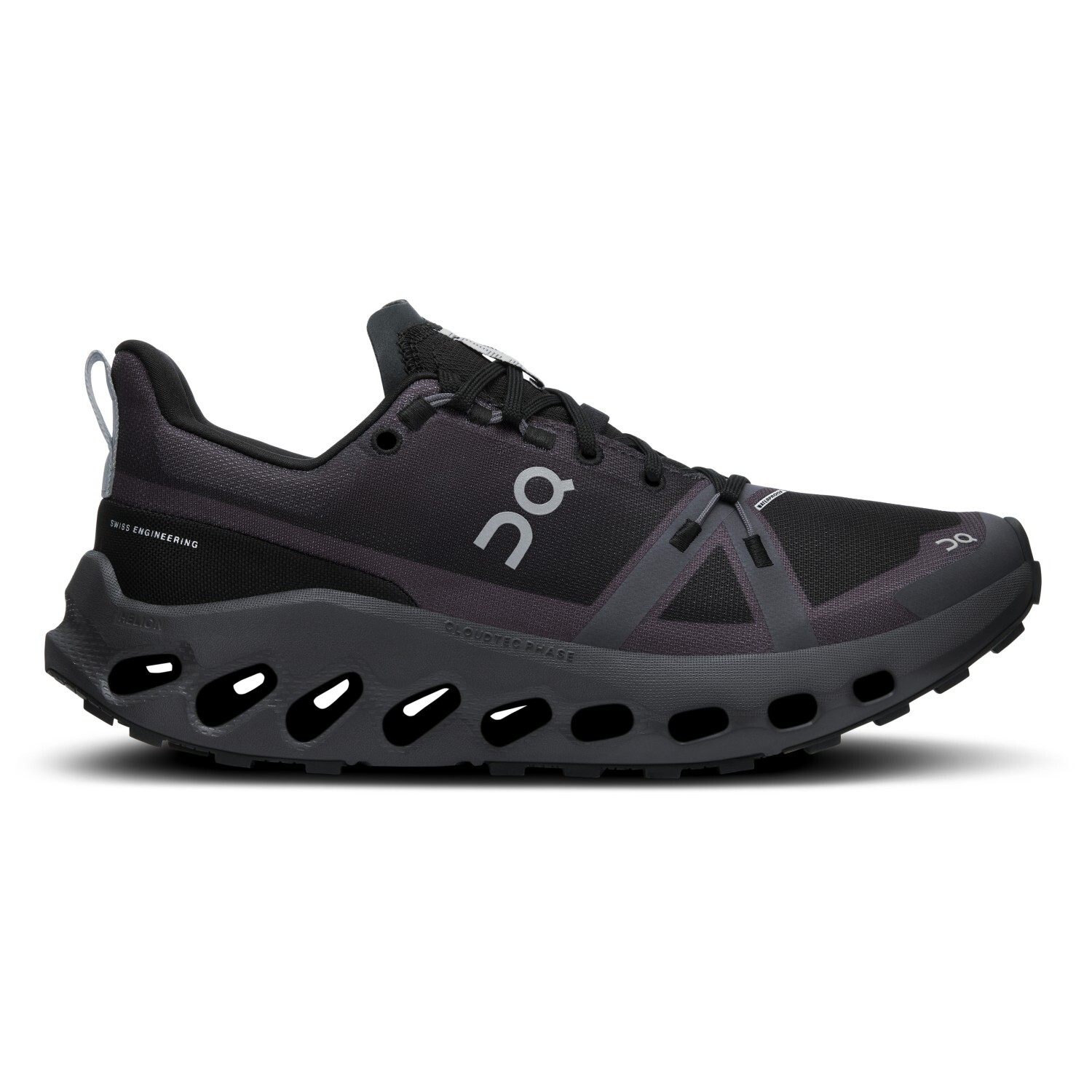 Кроссовки для бега по пересеченной местности On Women's Cloudsurfer Trail WP, цвет Black/Eclipse
Кроссовки для бега по пересеченной местности On Women's Cloudsurfer Trail WP, цвет Black/Eclipse