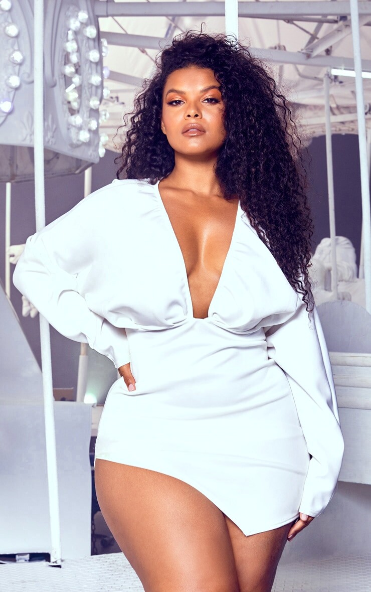 PrettyLittleThing Белое облегающее платье со складками и рукавами-фонариками, Белый, PrettyLittleThing Белое облегающее платье со складками и рукавами-фонариками
PrettyLittleThing Белое облегающее платье со складками и рукавами-фонариками, Белый, PrettyLittleThing Белое облегающее платье со складками и рукавами-фонариками